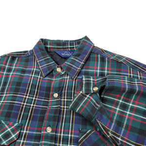 Vintage Woolrich Shirt Shacket Mens Size XL Plaid Gorpcore Grunge Y2k Cabincore